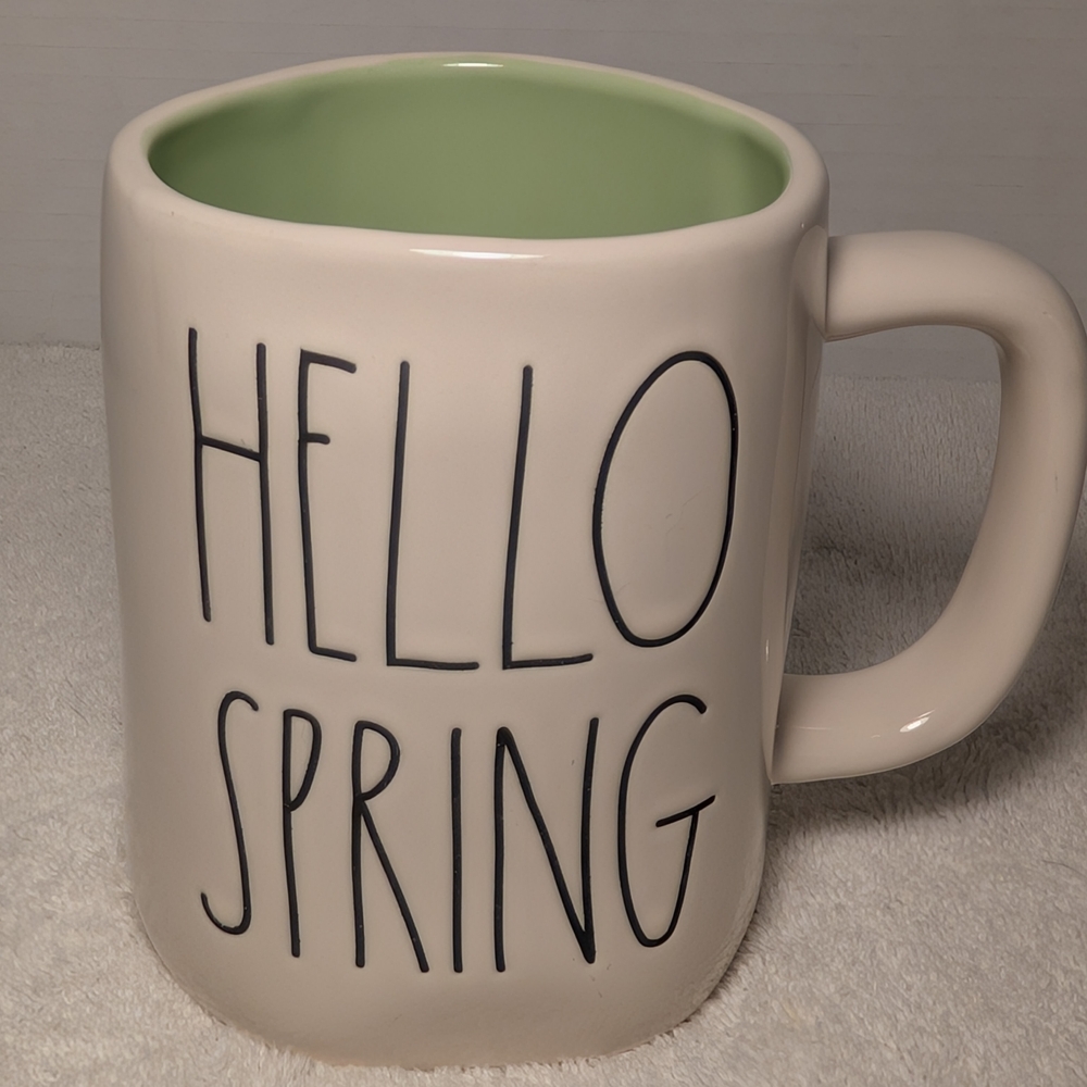Rae Dunn White Ceramic Mug and Melamine Pitcher Set - Picture 11 of 15
